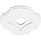 Ekena Millwork Percival Architectural Grade PVC Ceiling Medallion, 14"OD x 3"ID x 4 3/4"C x 1"P, One-Piece CMP14PL-03000 - alternate 3